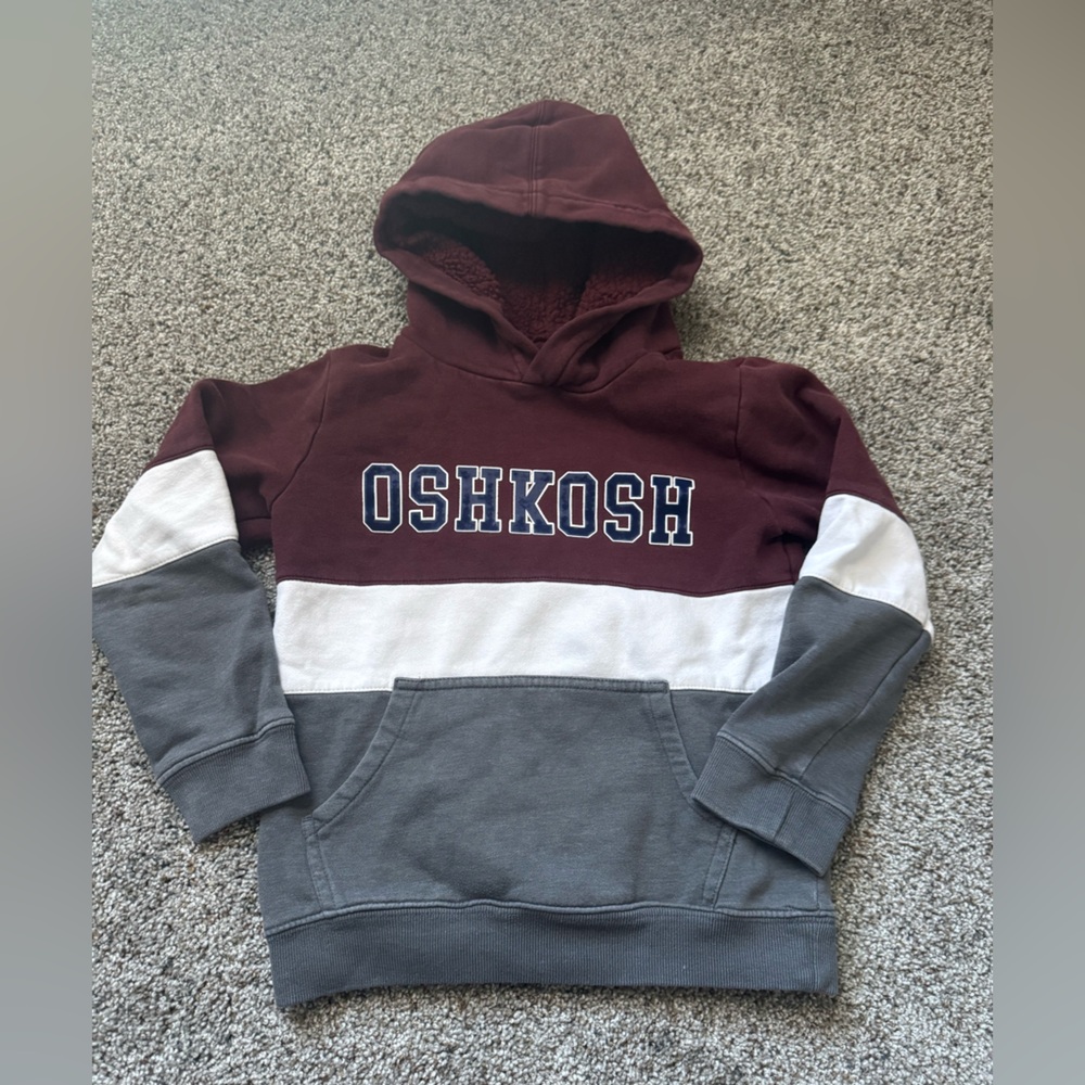 OshKosh B'gosh Burgundy Fleece Jacket